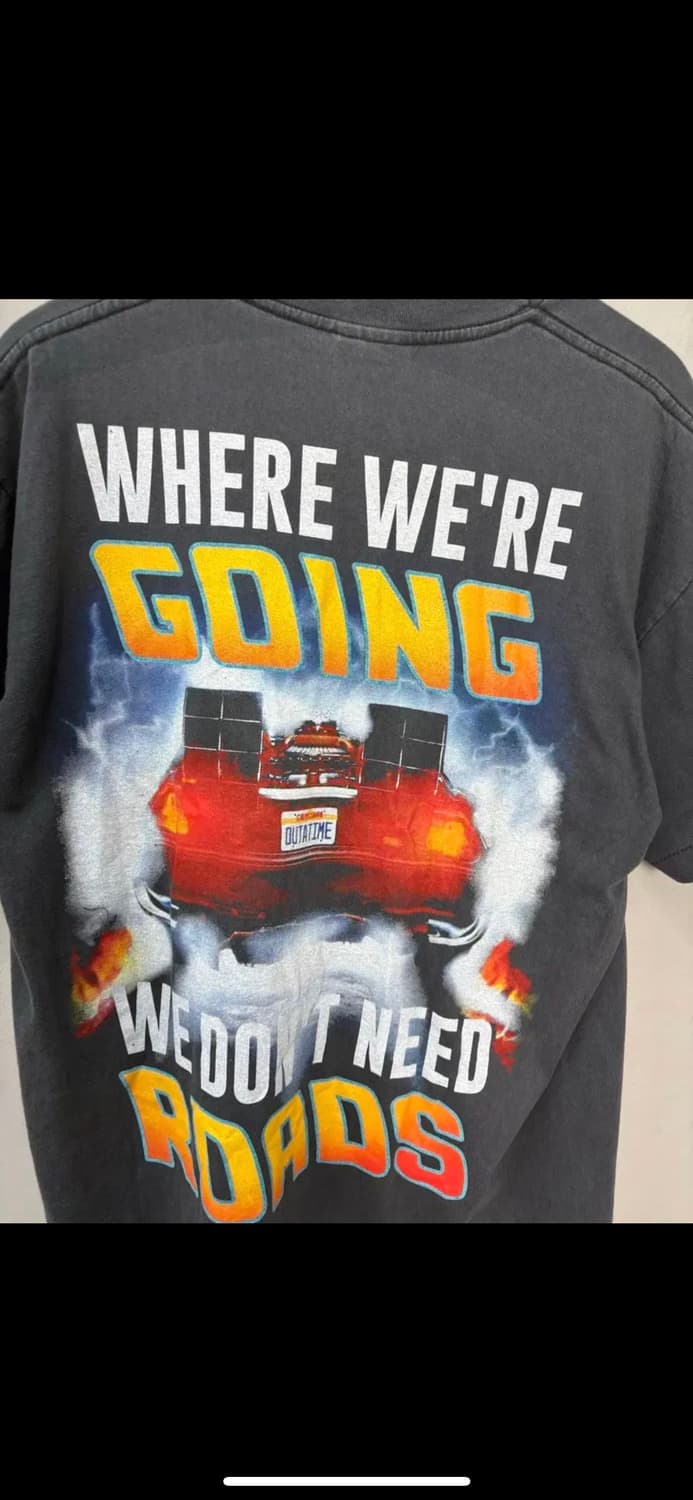 백투더 퓨처 프린팅 반팔 H1239 상품이미지5