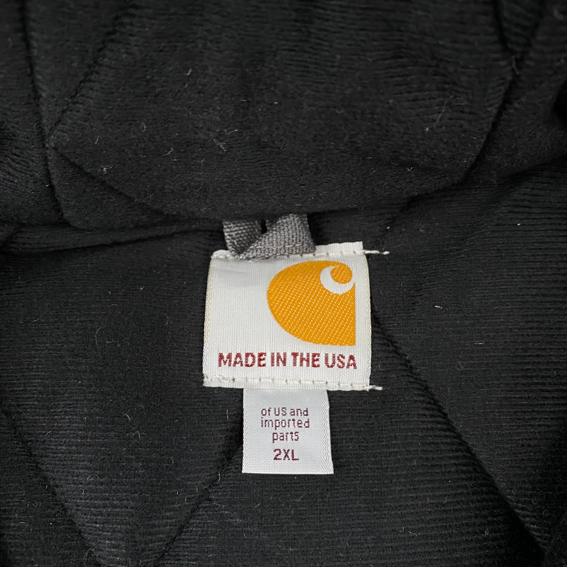 칼하트 USA OG J140 그레이 덕 엑티브 워크 자켓 (110) 상품이미지5