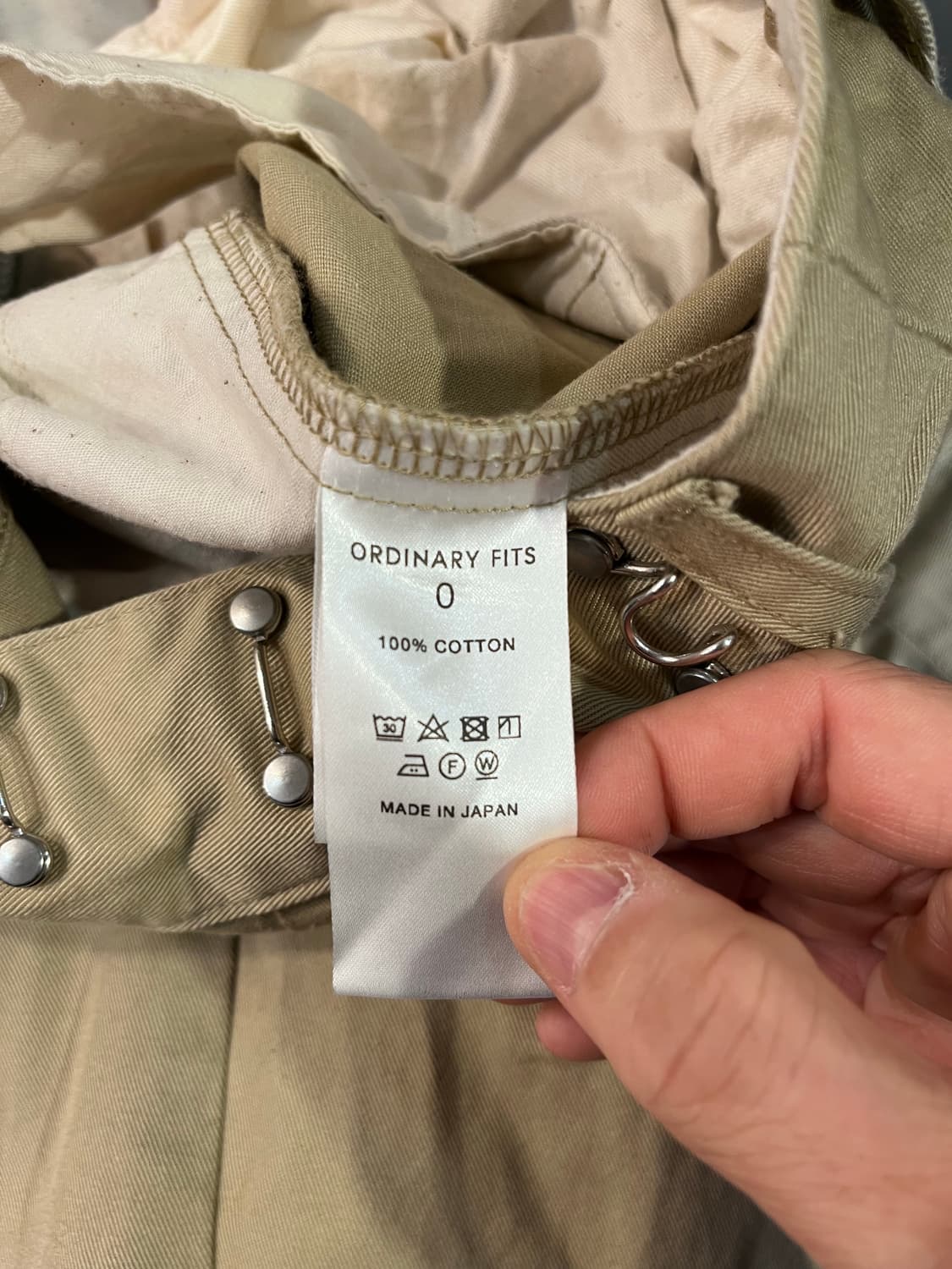 오디너리 핏츠 코튼 팬츠 (일본제) 상품이미지5
