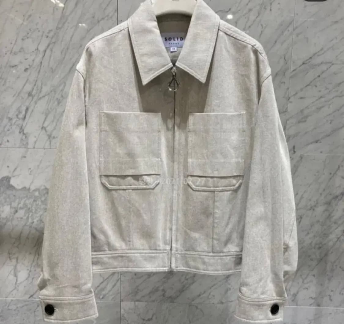 솔리드옴므 그레이 데님 자켓 48 상품이미지1