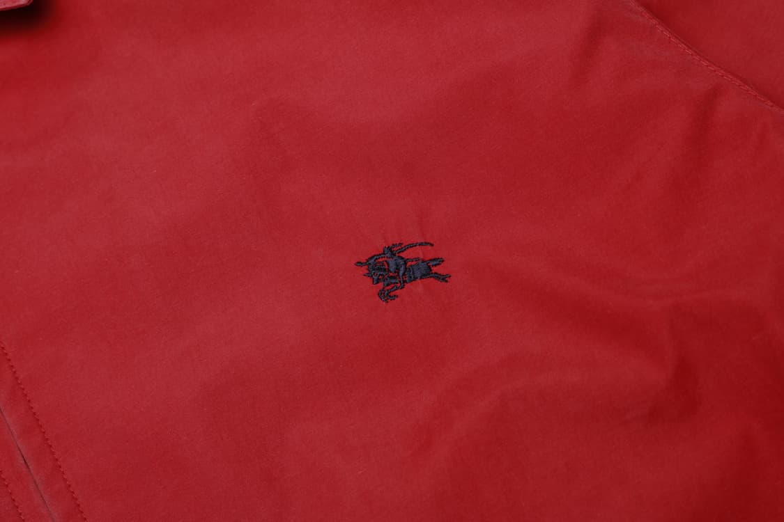 [L] 90's 버버리 코튼 블루종 자켓 상품이미지2