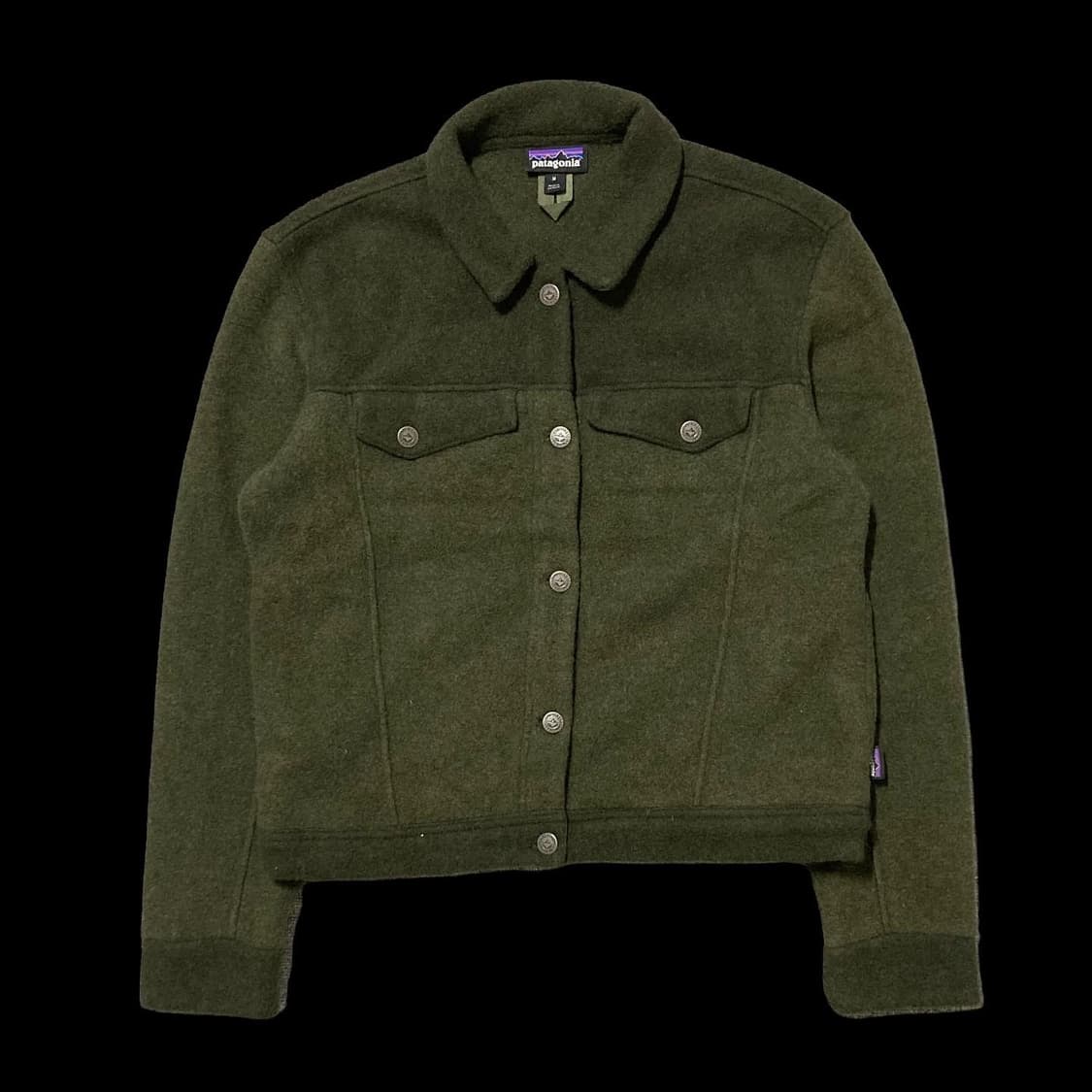 Patagonia 파타고니아 오가닉 플리스 딥 카키 자 상품이미지1