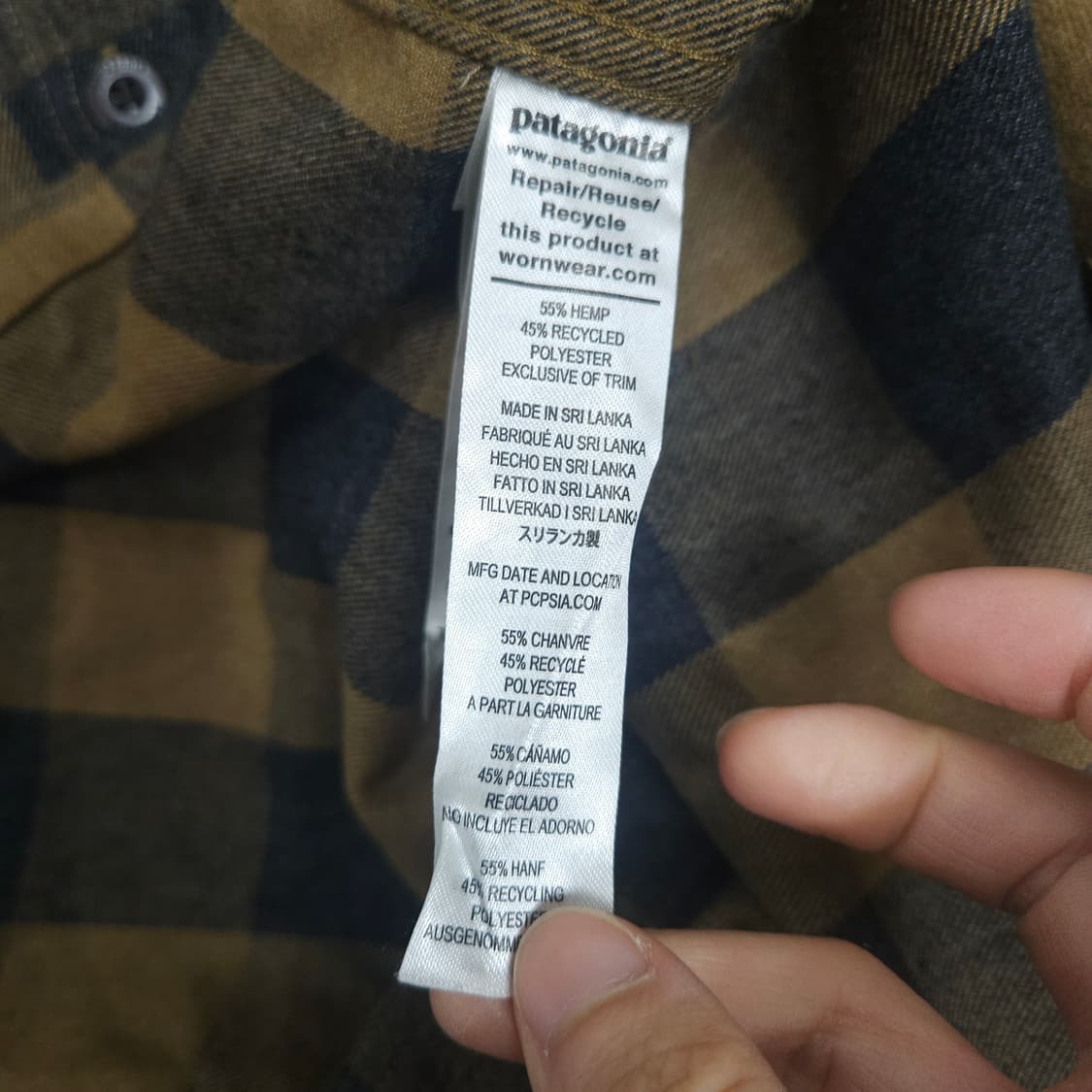 파타고니아 패리어즈 플란넬 셔츠 XL 상품이미지7