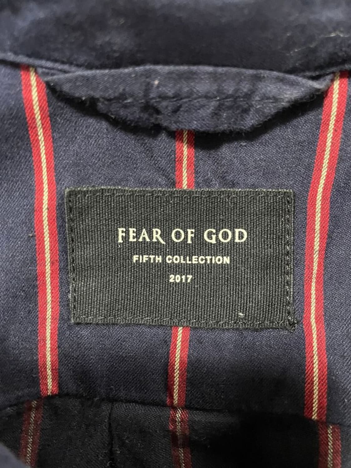 피어오브갓 스트라이프 셔츠 상품이미지4