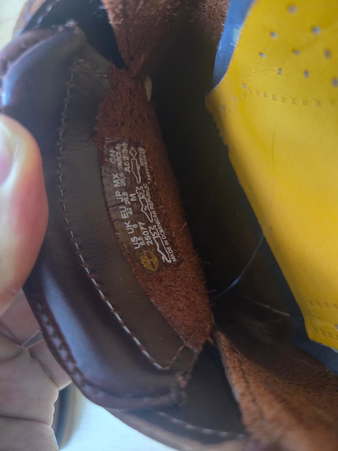 [265size] 팀버랜드 [25077] 남성 클래식 2아이 보트슈즈 상품이미지5