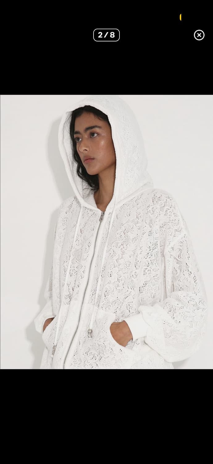 폴리수엠 레이스 보헤미안 후드 상품이미지2