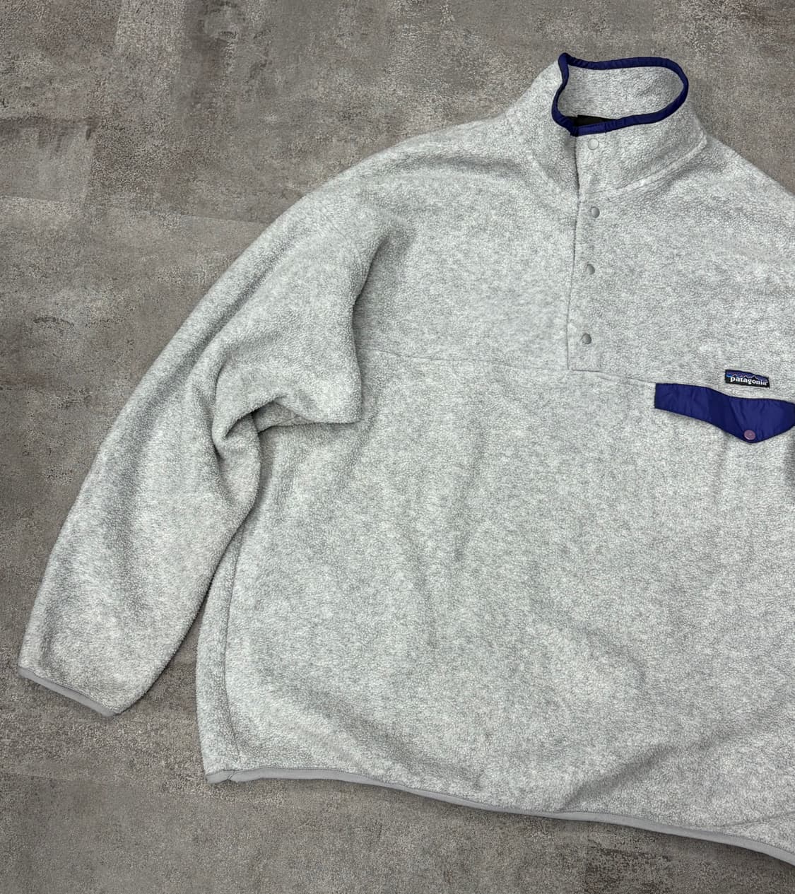 90s 파타고니아 신칠라 플리스 그레이 상품이미지3