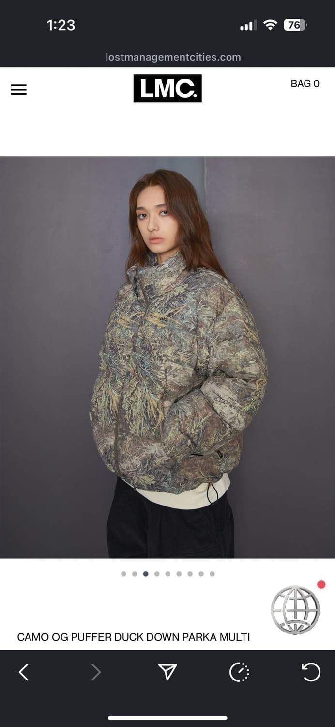 lmc 리얼트리 패딩 상품이미지1