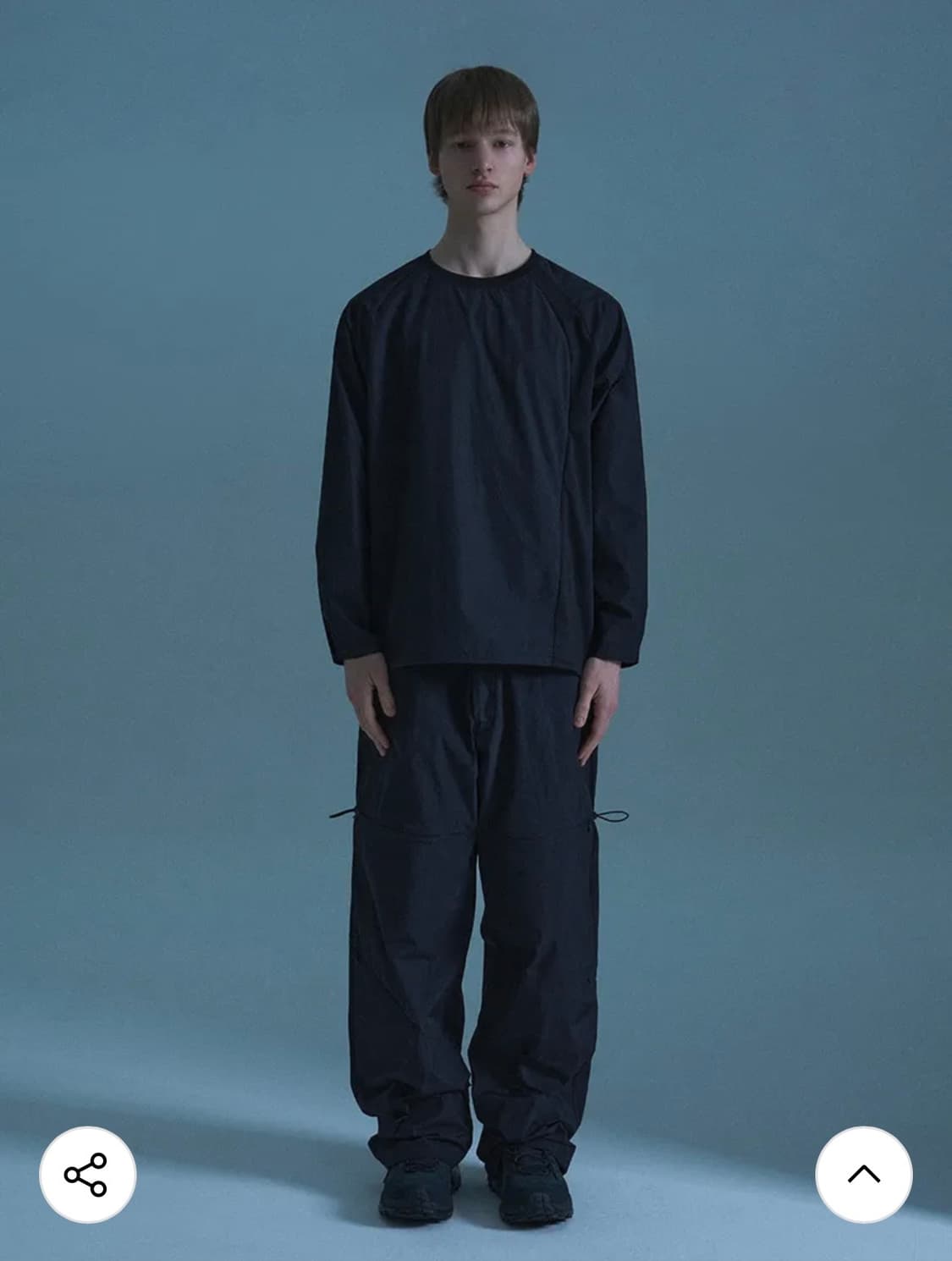 [Prt blank] nylon string pullover 상품이미지1