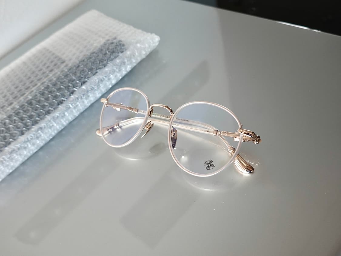 크롬하츠 퍼킨 크리스탈/골드 안경 상품이미지2