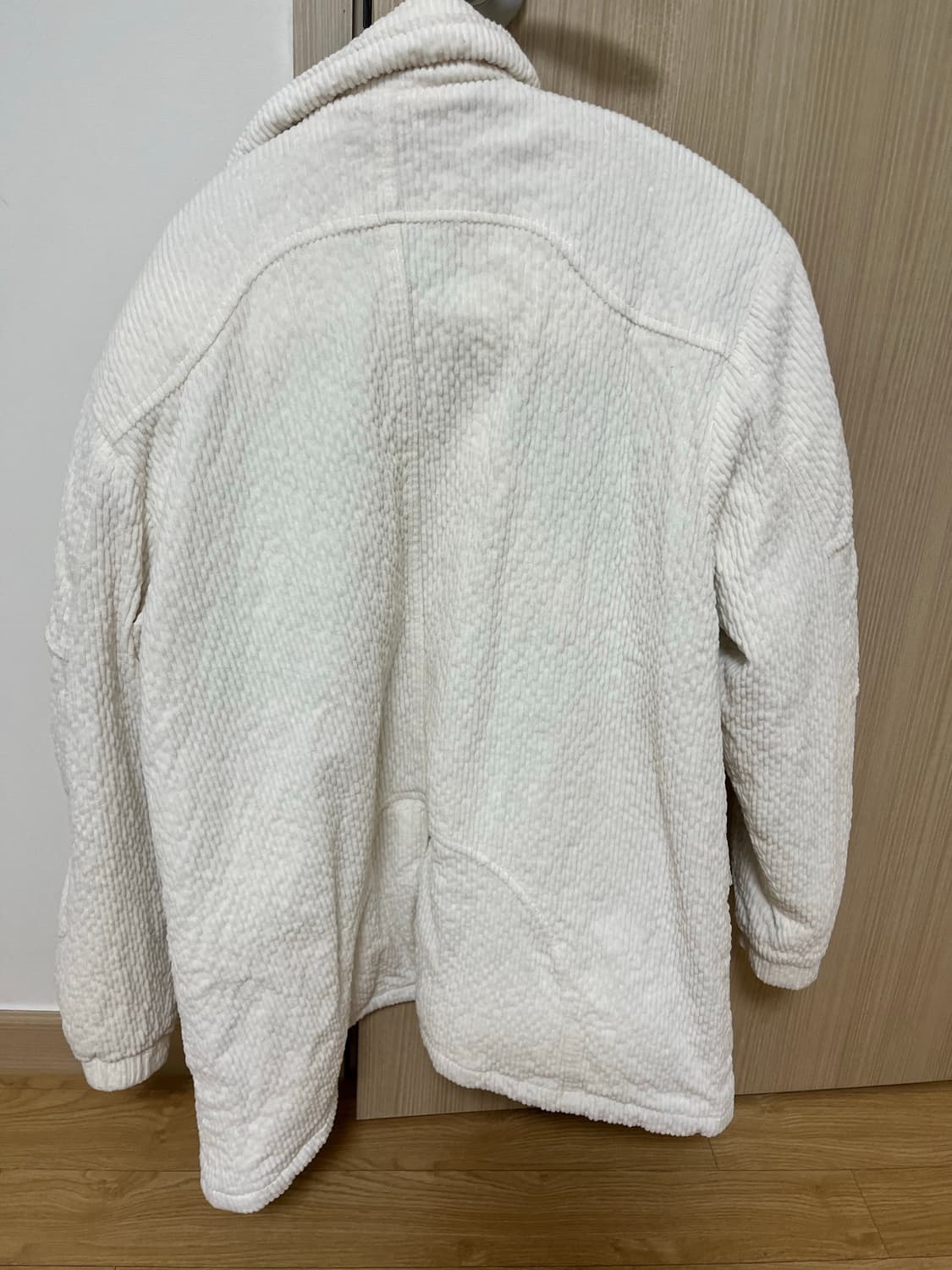 코이세이오 봄버자켓 화이트 상품이미지3