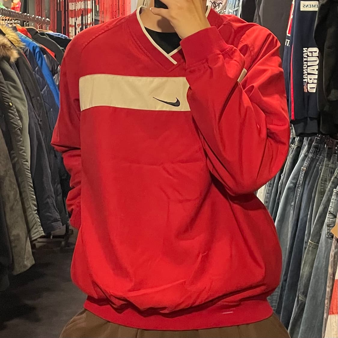 [IM] nike 나이키 레드 투톤 웜업 상품이미지3