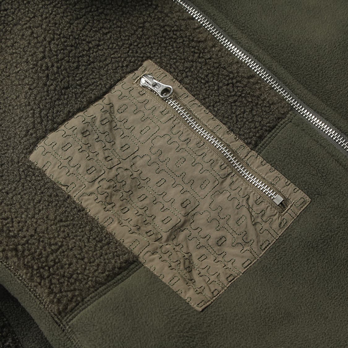  ADIDAS "Khaki Fleece Jacket" 상품이미지7