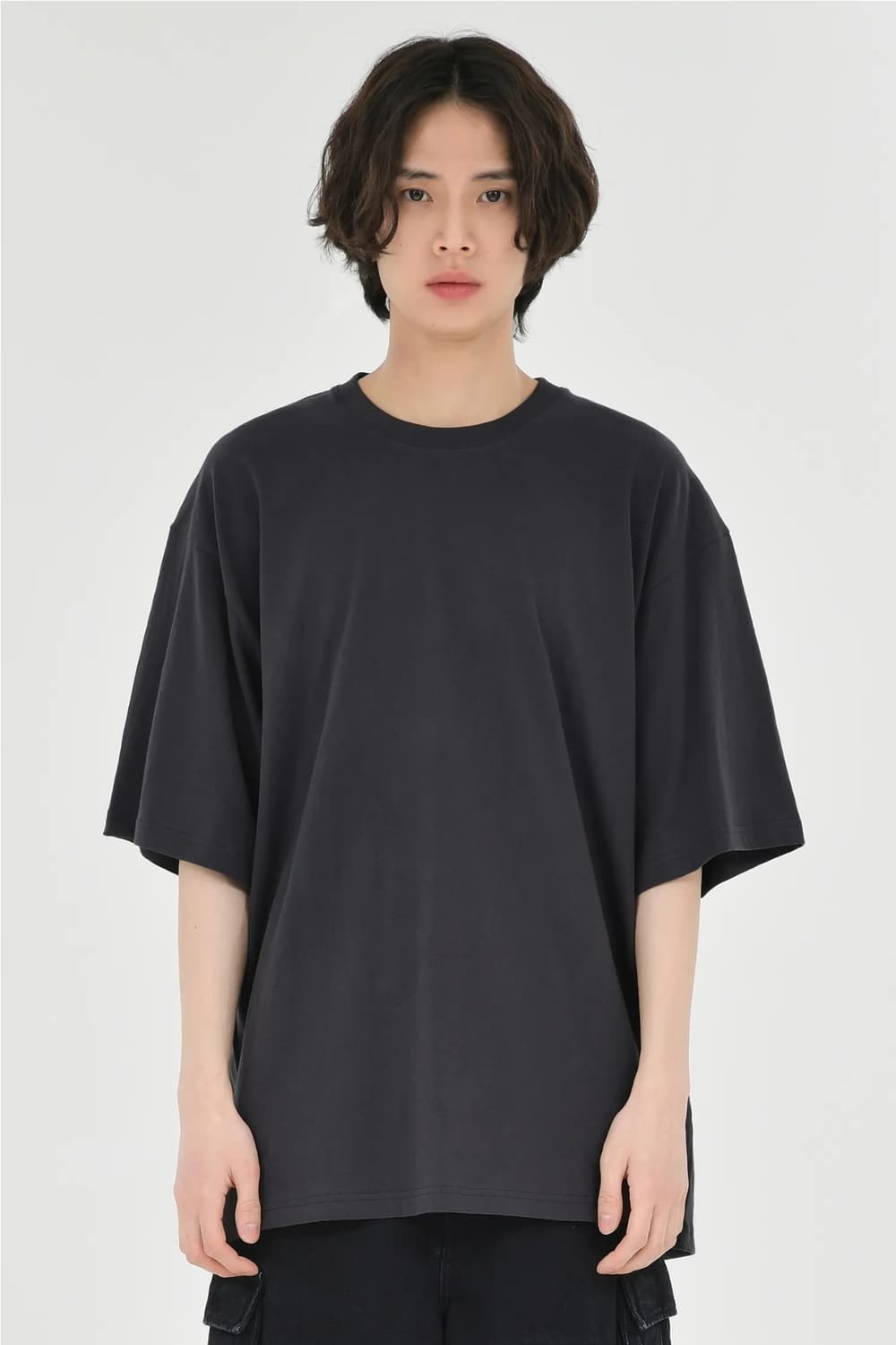 브라운야드 One Day T-shirt, Charcoal 상품이미지1