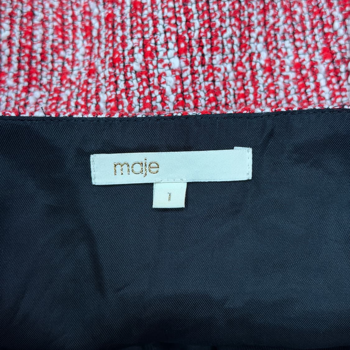 마쥬 블랙핑크 지수 트위드 점프수트 드레스 원피스 1 상품이미지7