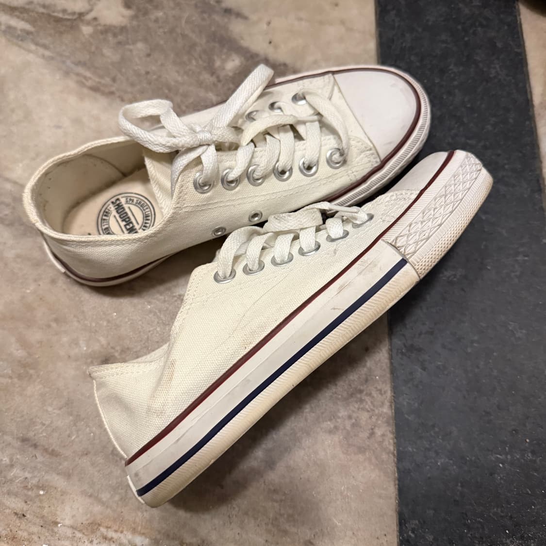 슈펜 아이보리 스니커즈 230mm 상품이미지2