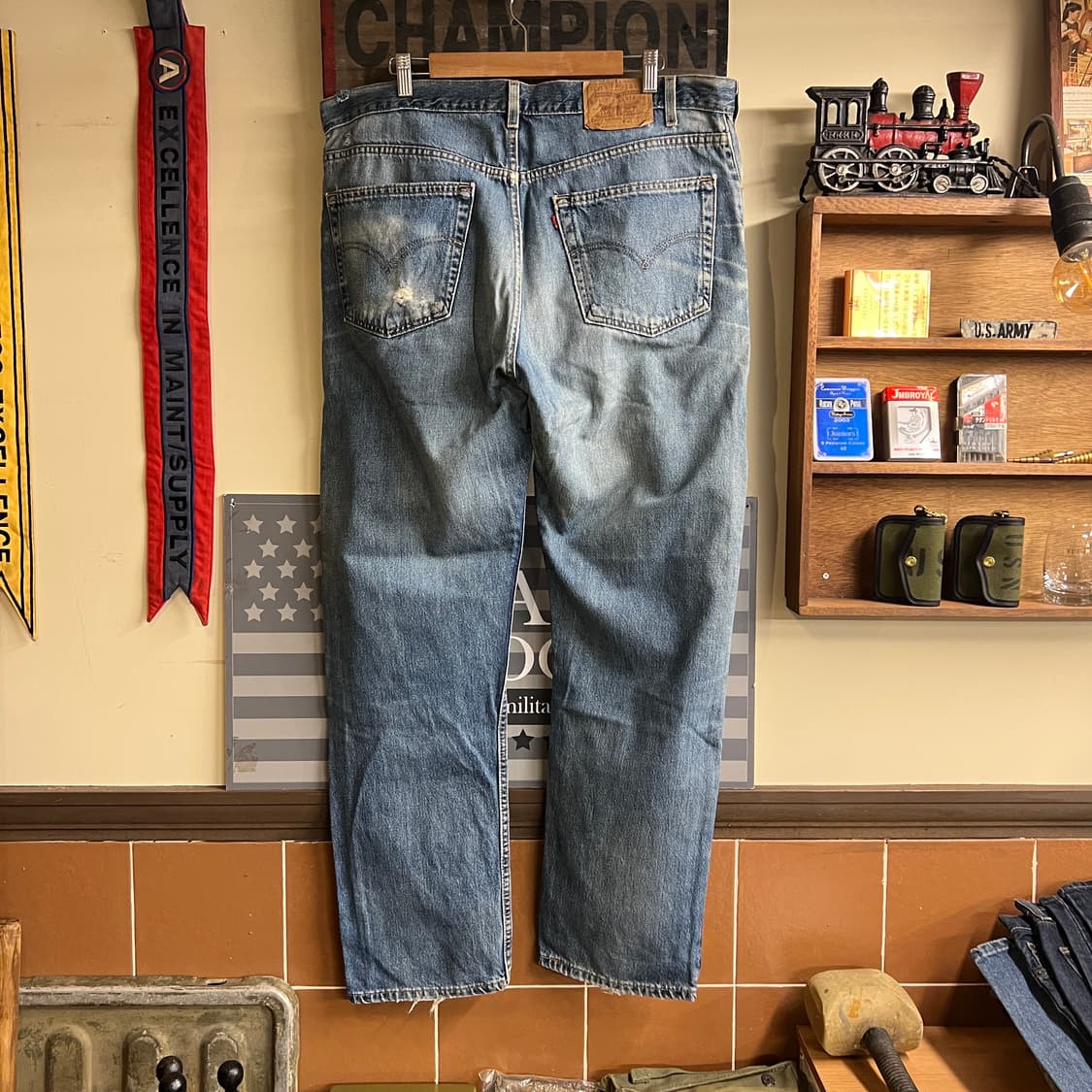 00's 리바이스 505 40x32 Size (35인치) USA 상품이미지5