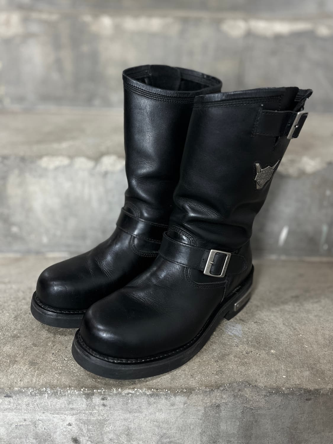 할리데이비슨 청키 엔지니어 부츠 모터사이클 바이커 부츠 상품이미지3