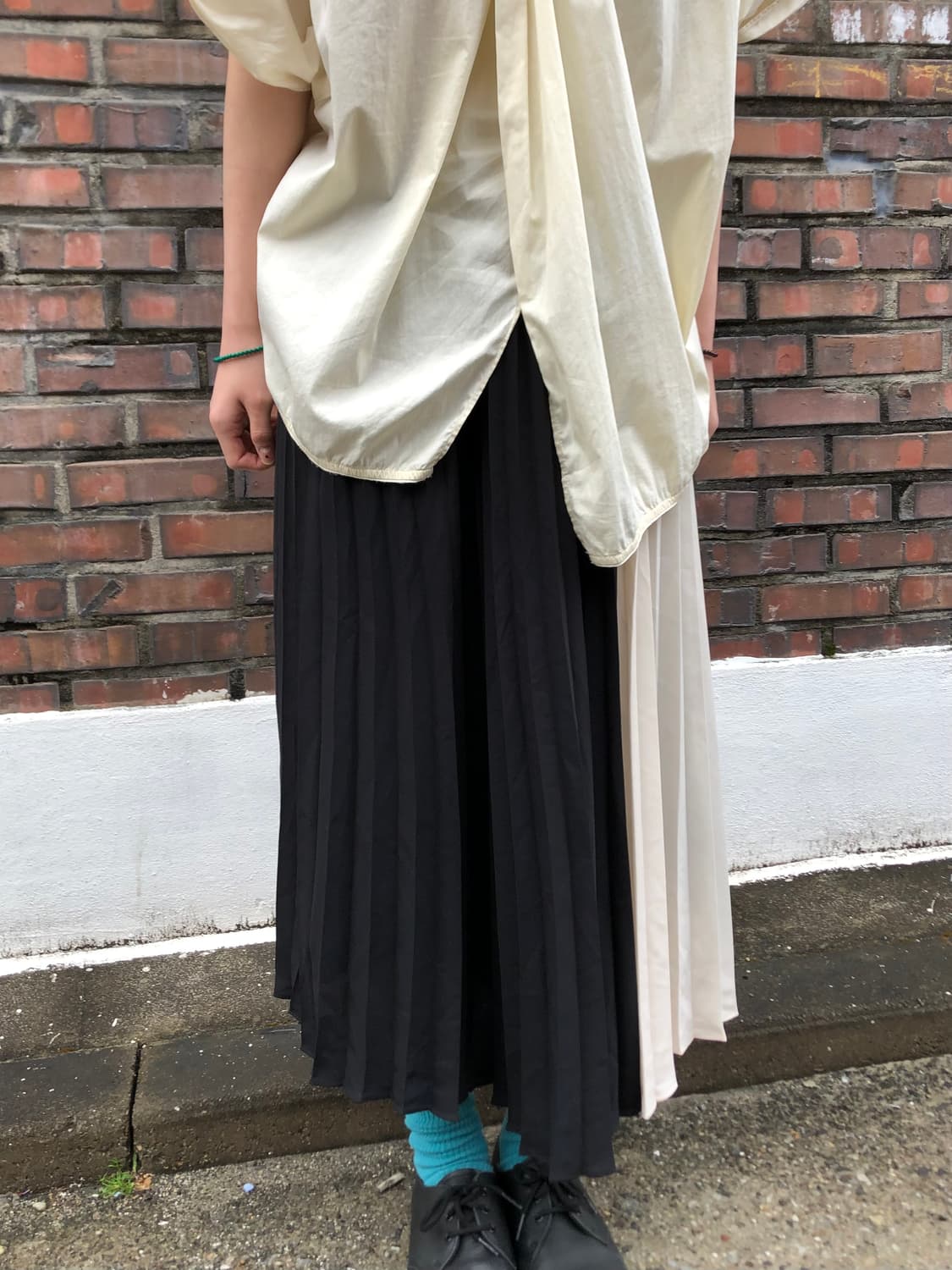 Karl Lagerfeld Chiffon Pleats Skirt 상품이미지1