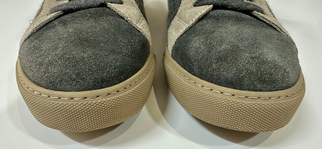 브루넬로 쿠치넬리 스웨이드 그레이 스니커즈 상품이미지6