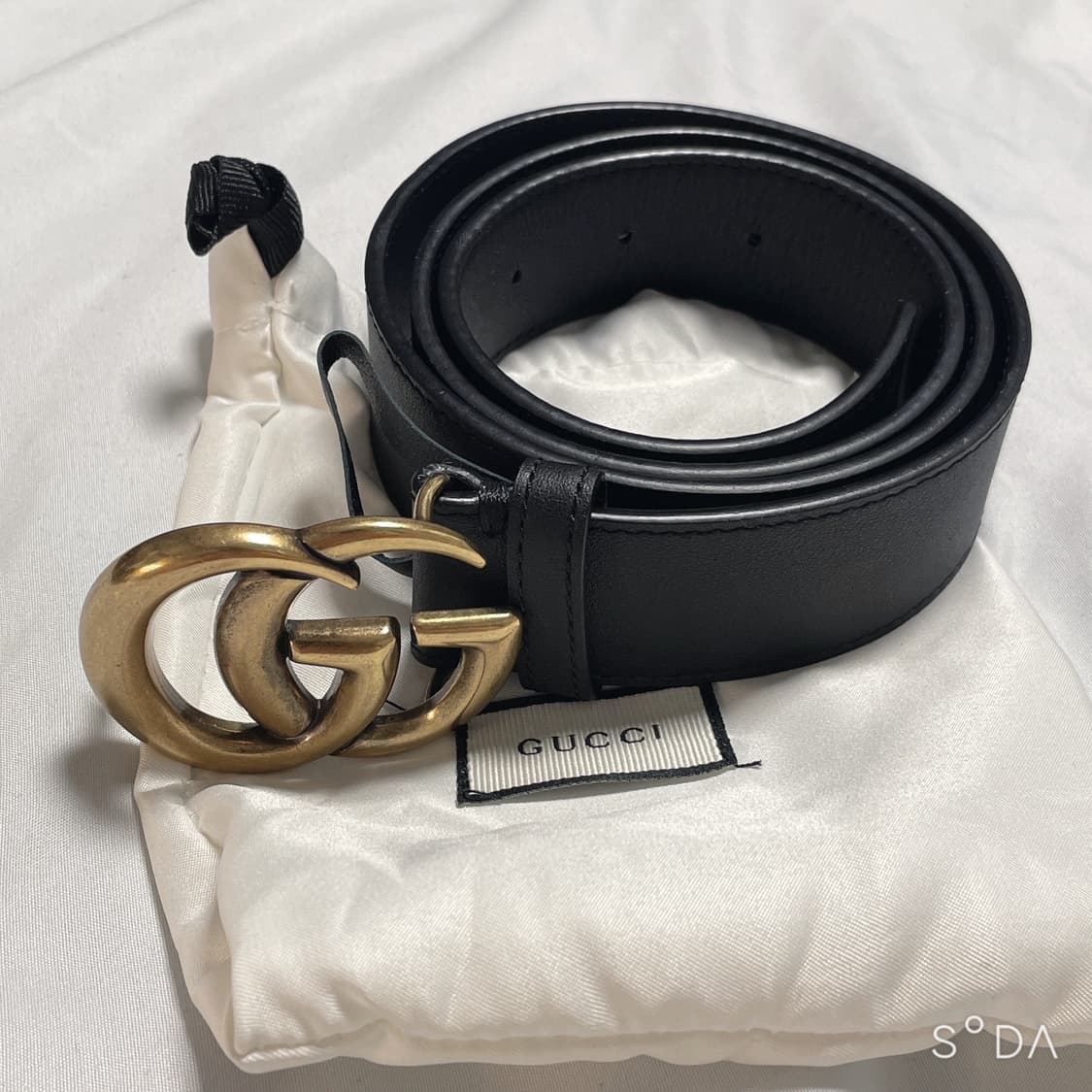 구찌 GG 마몬트 블랙 벨트 상품이미지1