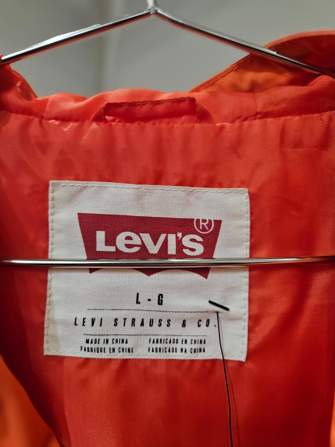 리바이스 후드 바람막이 자켓 상품이미지5