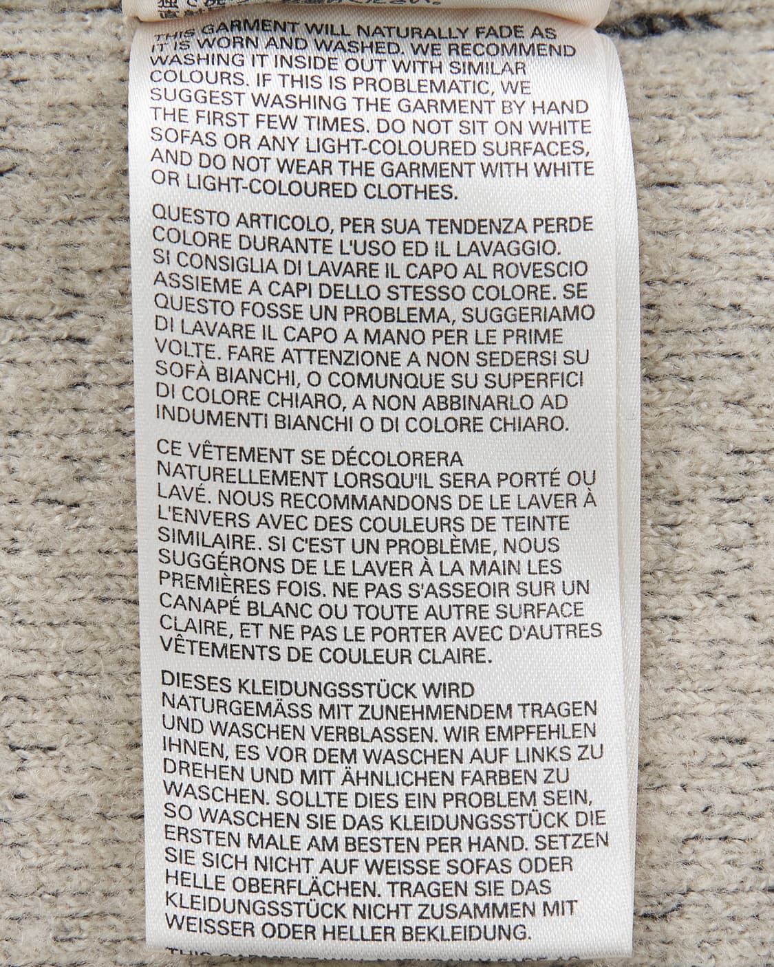 DIESEL 포켓 베스트 니트 가디건 상품이미지8