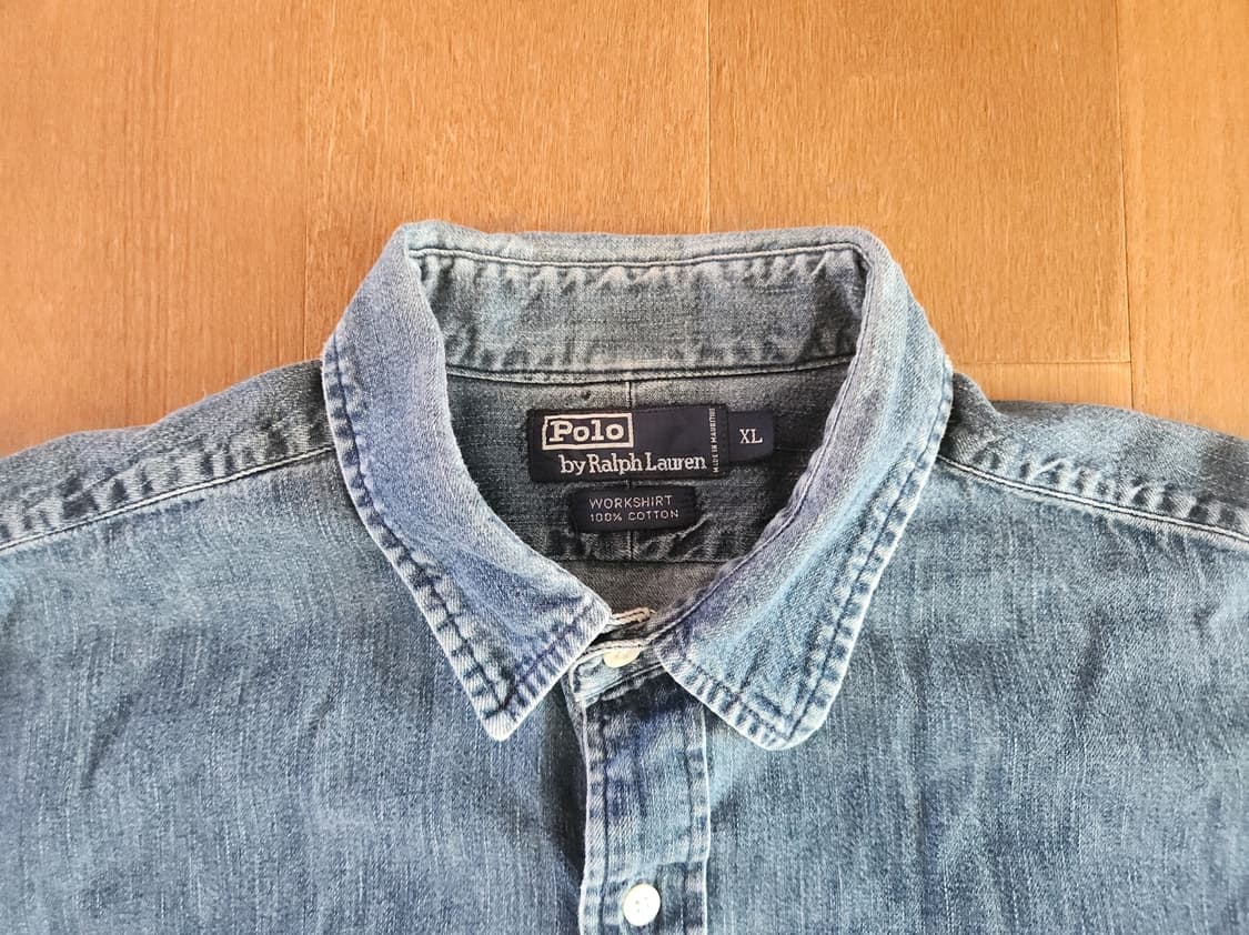 폴로 랄프로렌 데님 워크셔츠(XL, 초레어템) 상품이미지3