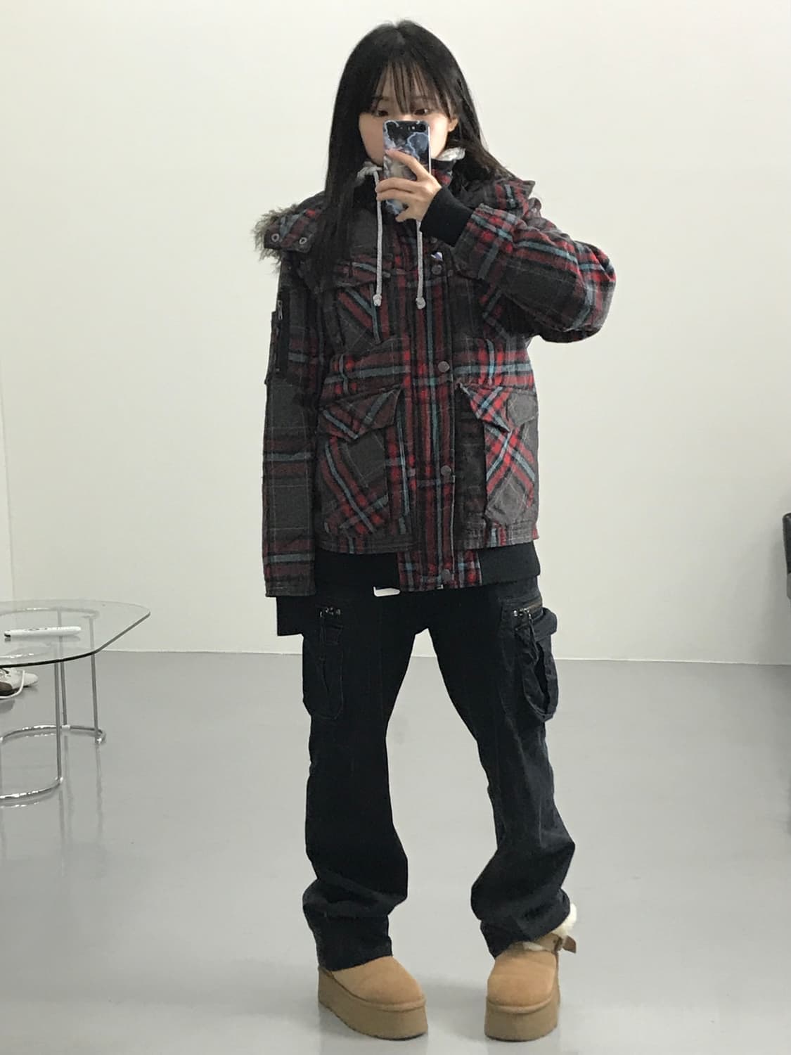 Japanese amp manydope fur jacket 상품이미지3
