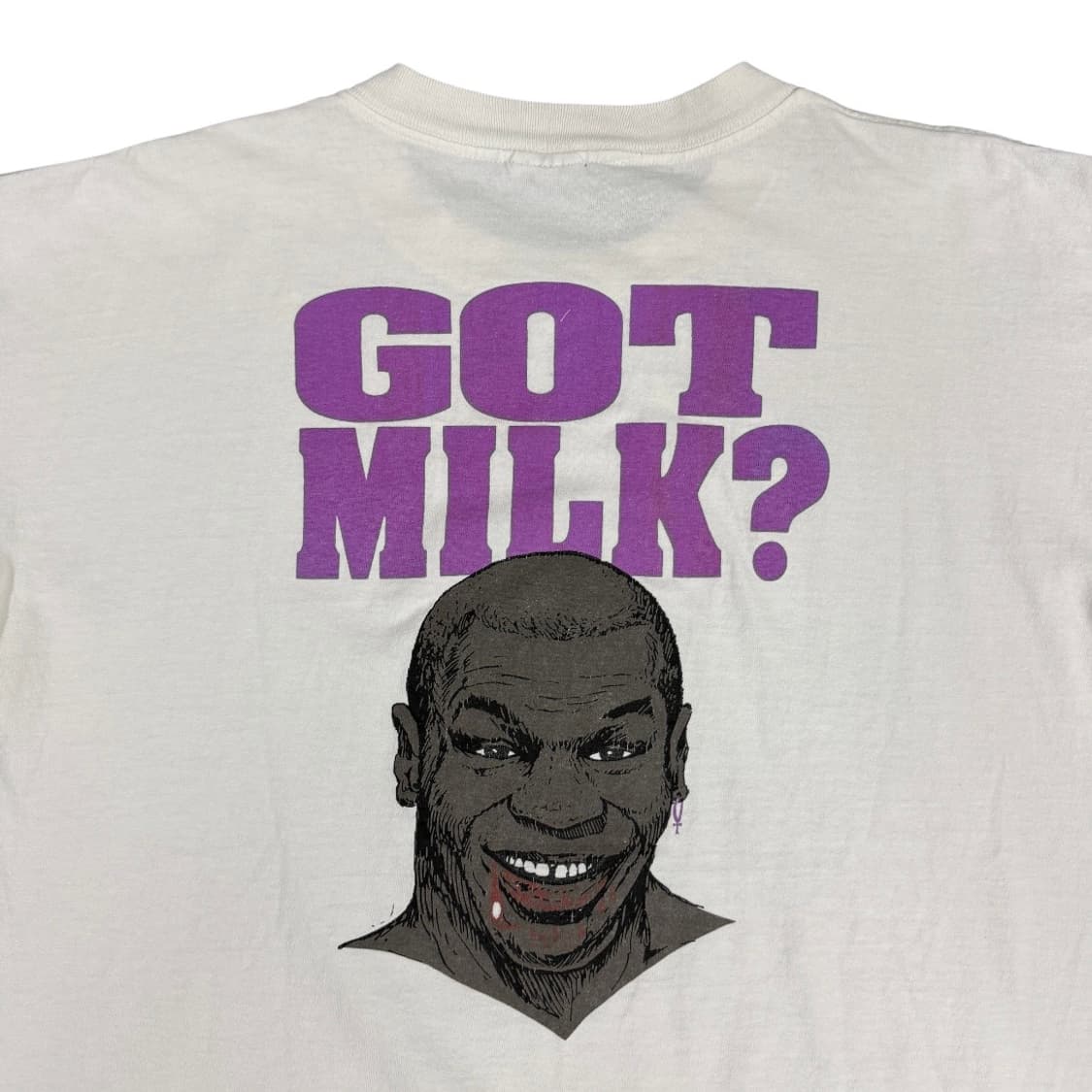 빈티지 90s Tyson Got Milk 타이슨 갓밀크 패러디 티셔츠 상품이미지5