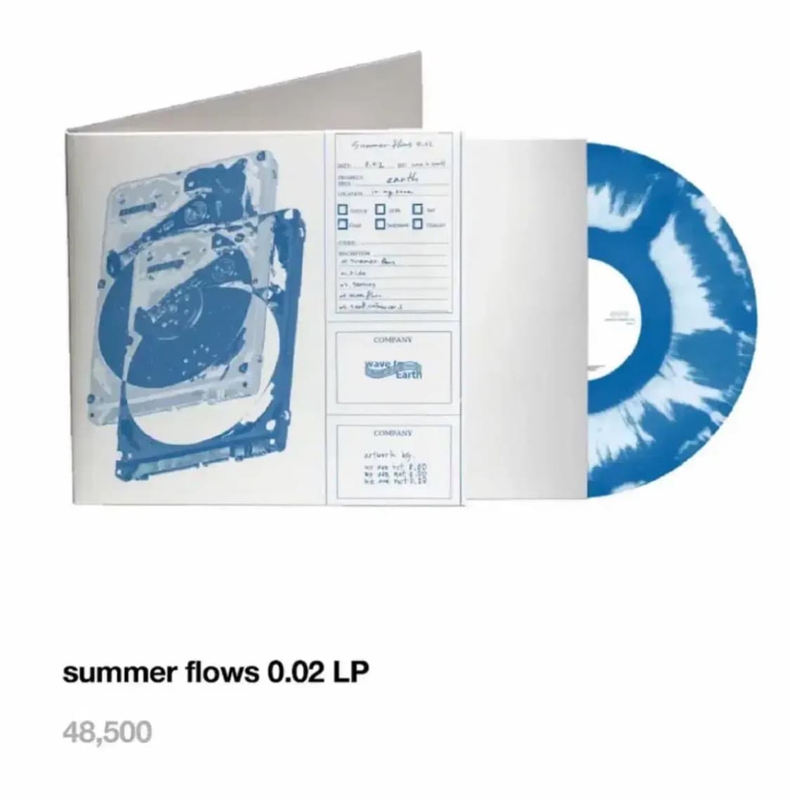 웨이브 투 어스 wave to earth lp  상품이미지3