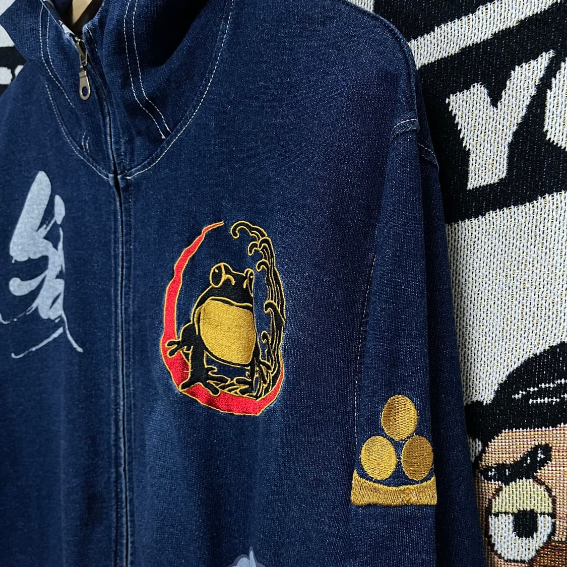 San maruich 일본 빈티지 데님 후드집업 상품이미지5