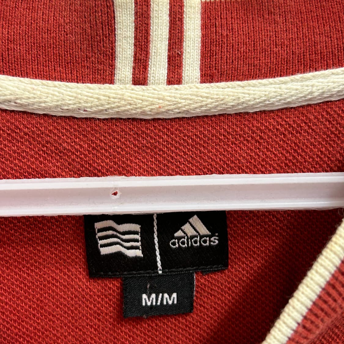 아디다스 주황 v넥 맨투맨 상품이미지4