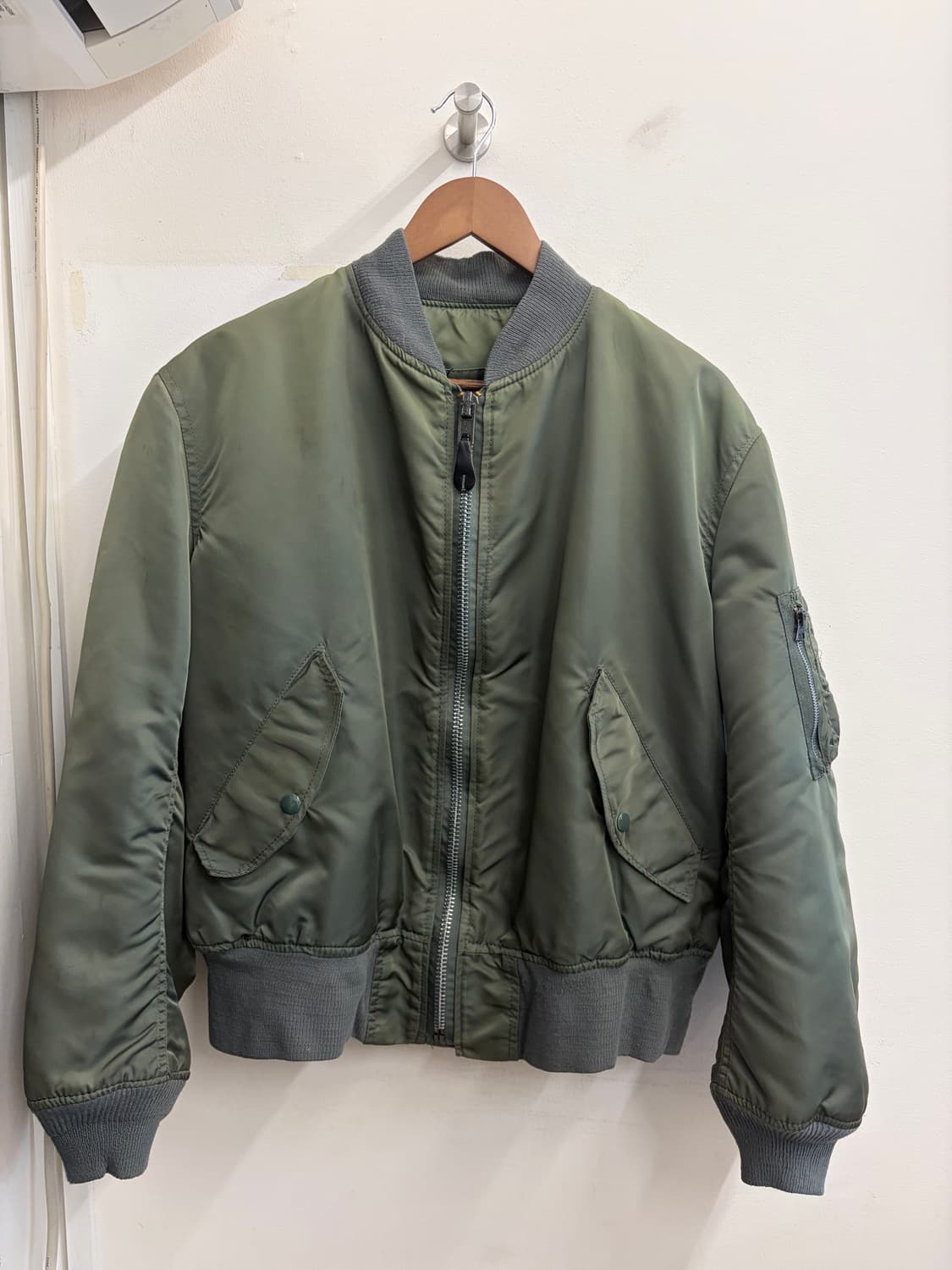 N320. 알파인더스트리 ma-1 빈티지 자켓 상품이미지1