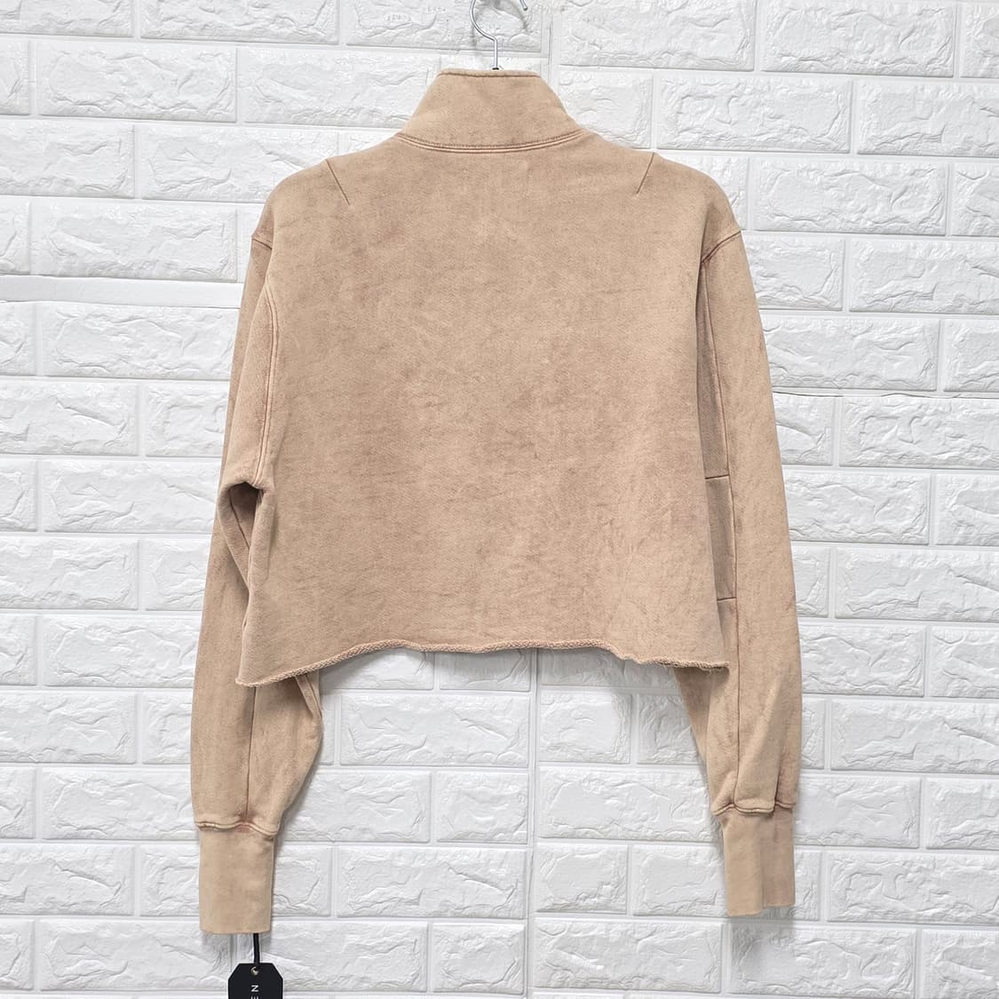 택포) 레 티엔 LES TIEN 하프집업 크롭티  Free 새상품 상품이미지4