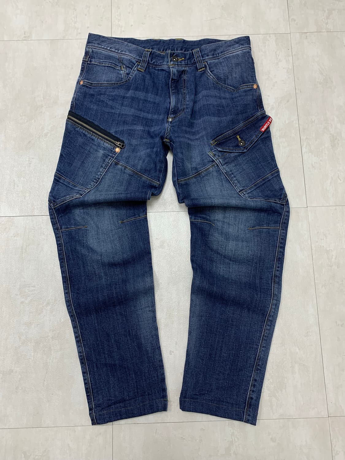 Burtle 데님 카고 팬츠 #118 상품이미지1