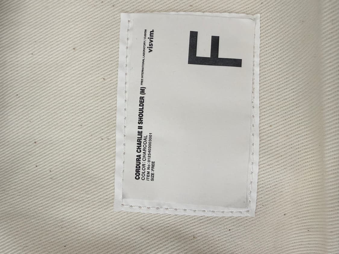 visvim 비즈빔 25ss / 찰리 숄더백 M 차콜 상품이미지3