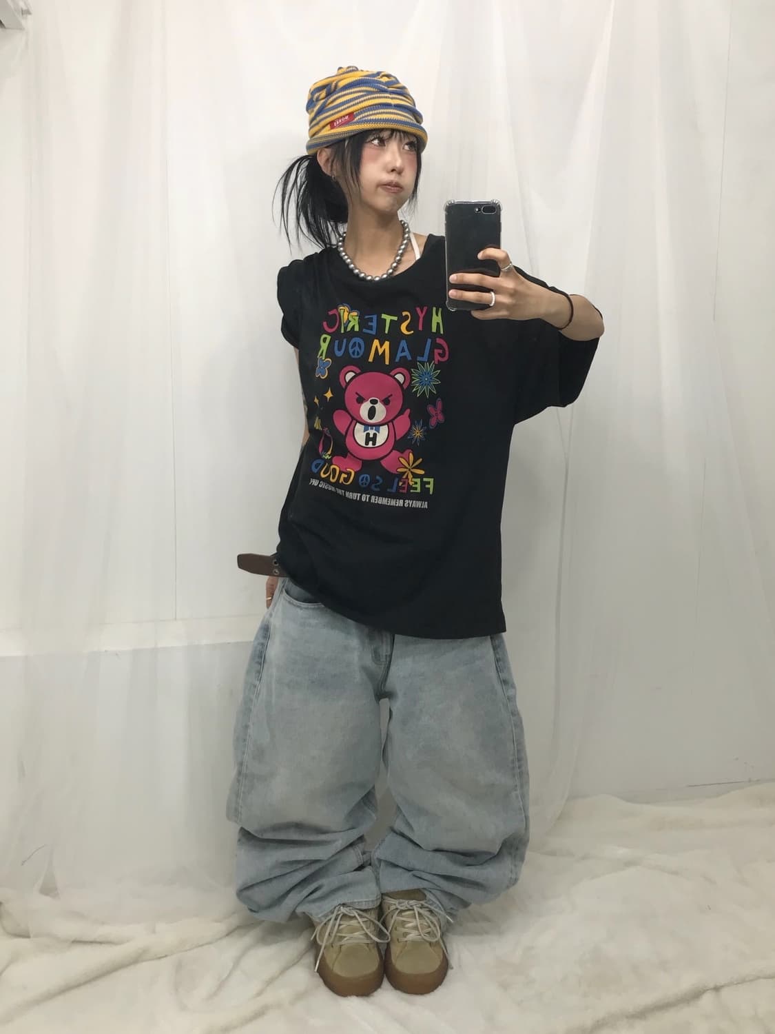 Hysteric Glamour Fxxk Bear T-shirt 상품이미지5