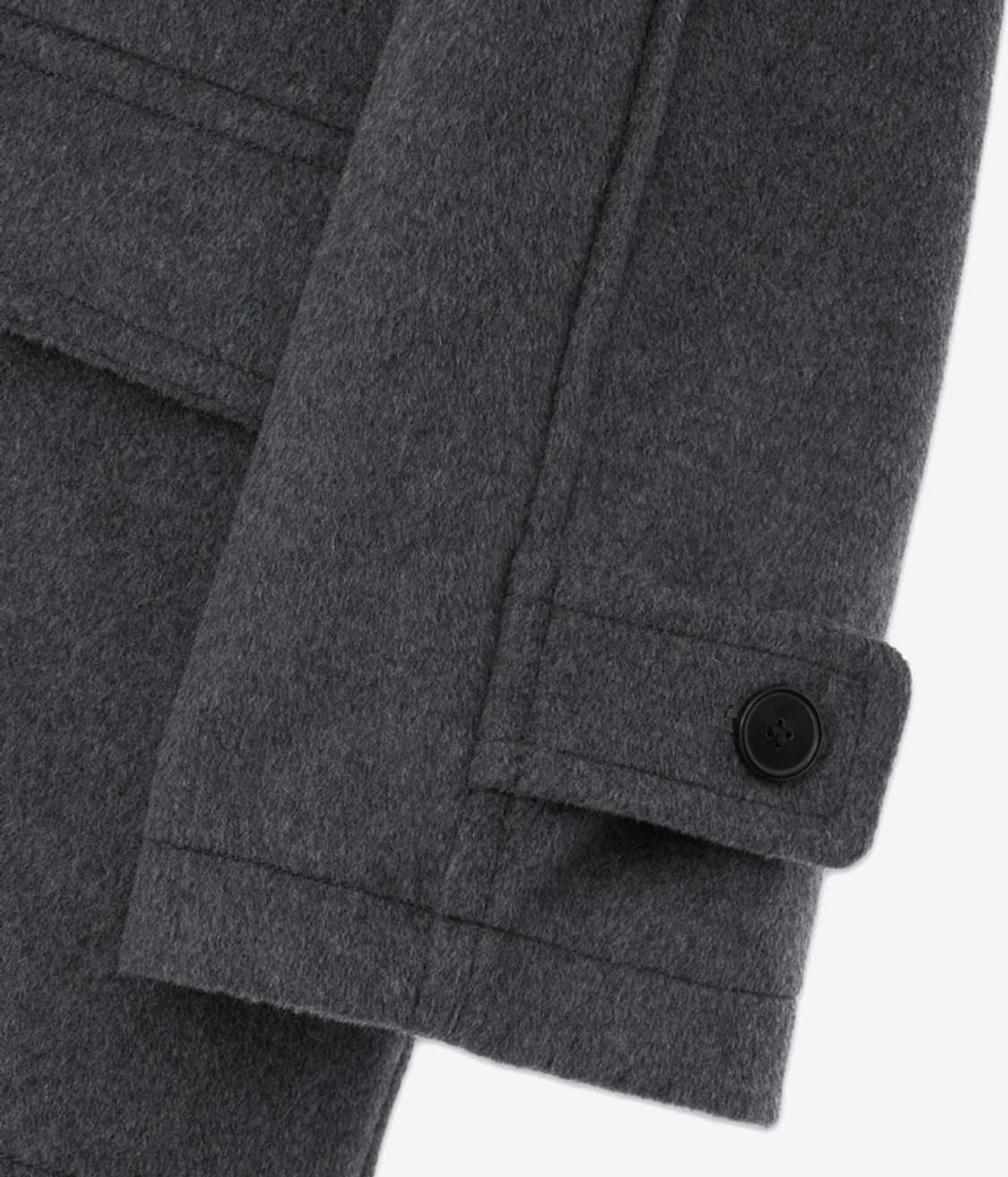 [로파이] 오버핏 스테디 더플 코트 /M 상품이미지4