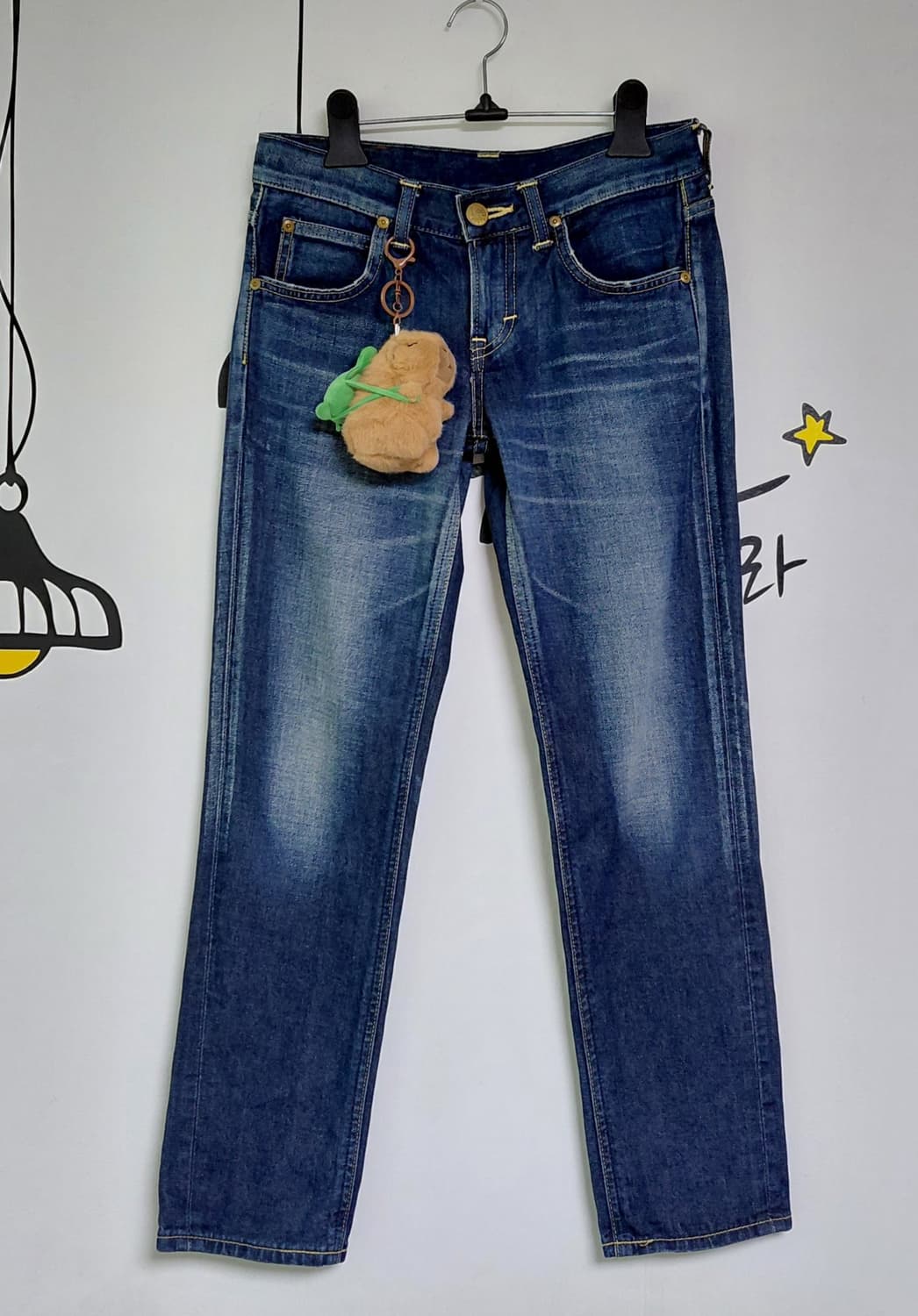 [XS] Lee 리 x orgabits 오가닉 코튼 데님 팬츠 상품이미지1