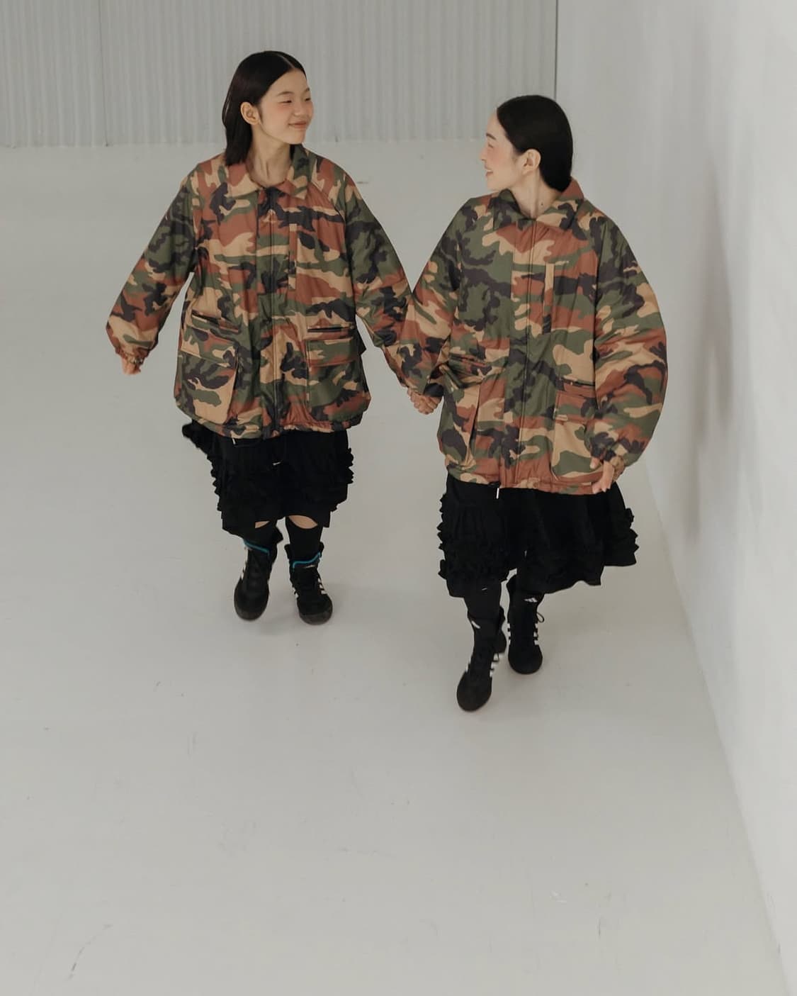 plzproject 플리즈프로젝트 카모 점퍼 상품이미지2