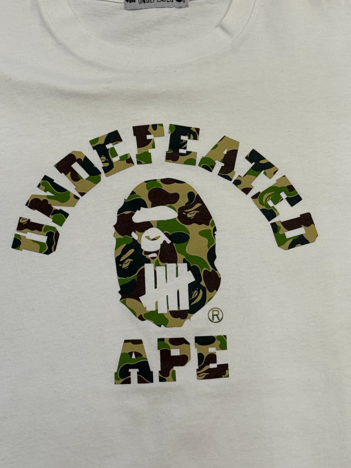 베이프 x 언디핏 반팔 티셔츠 상품이미지5