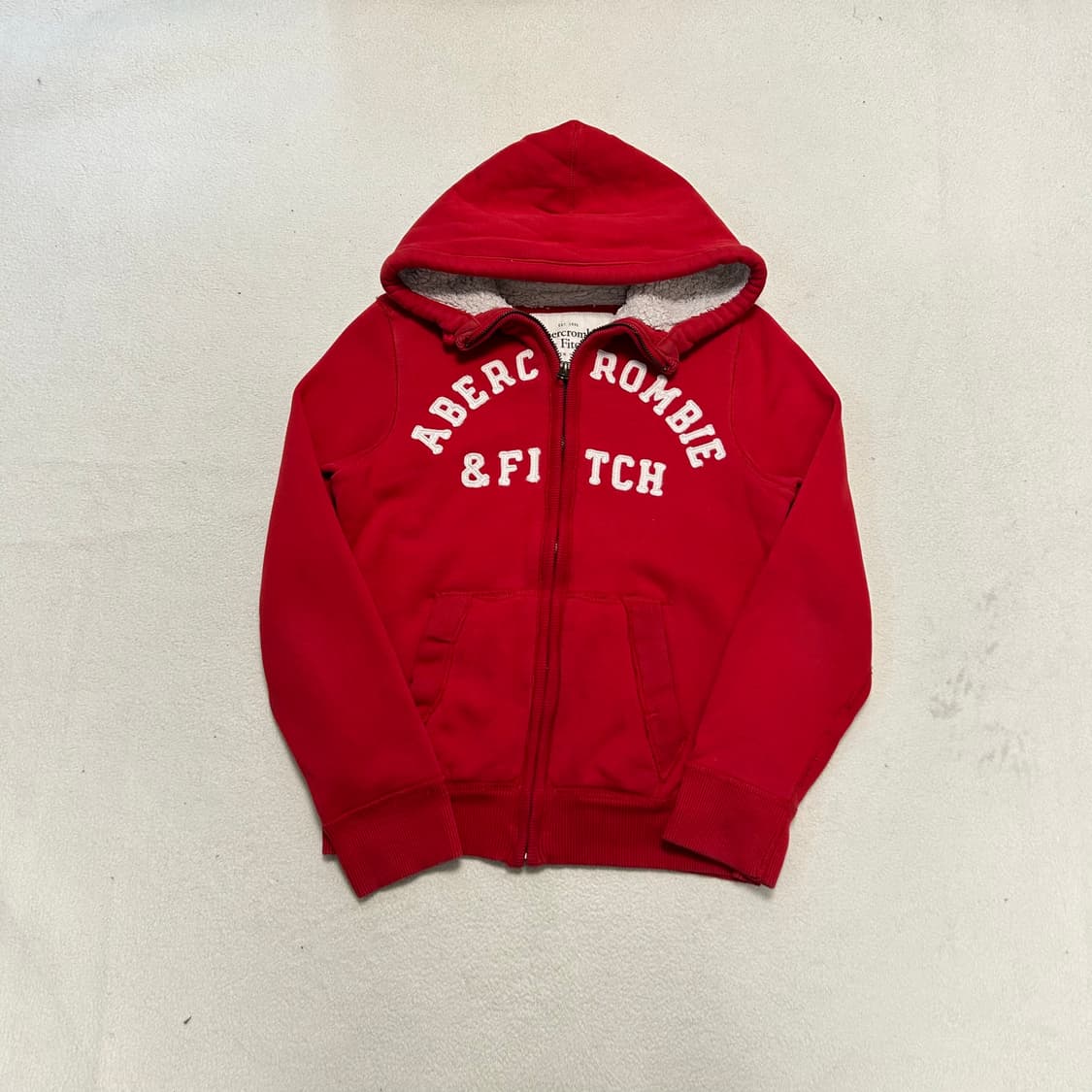 아베크롬비 양털후드집업 상품이미지1