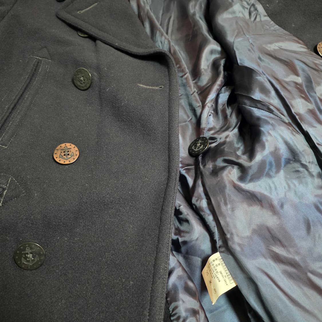 폴로 아카데미 피코트 네이비 XL (실측105) 상품이미지5