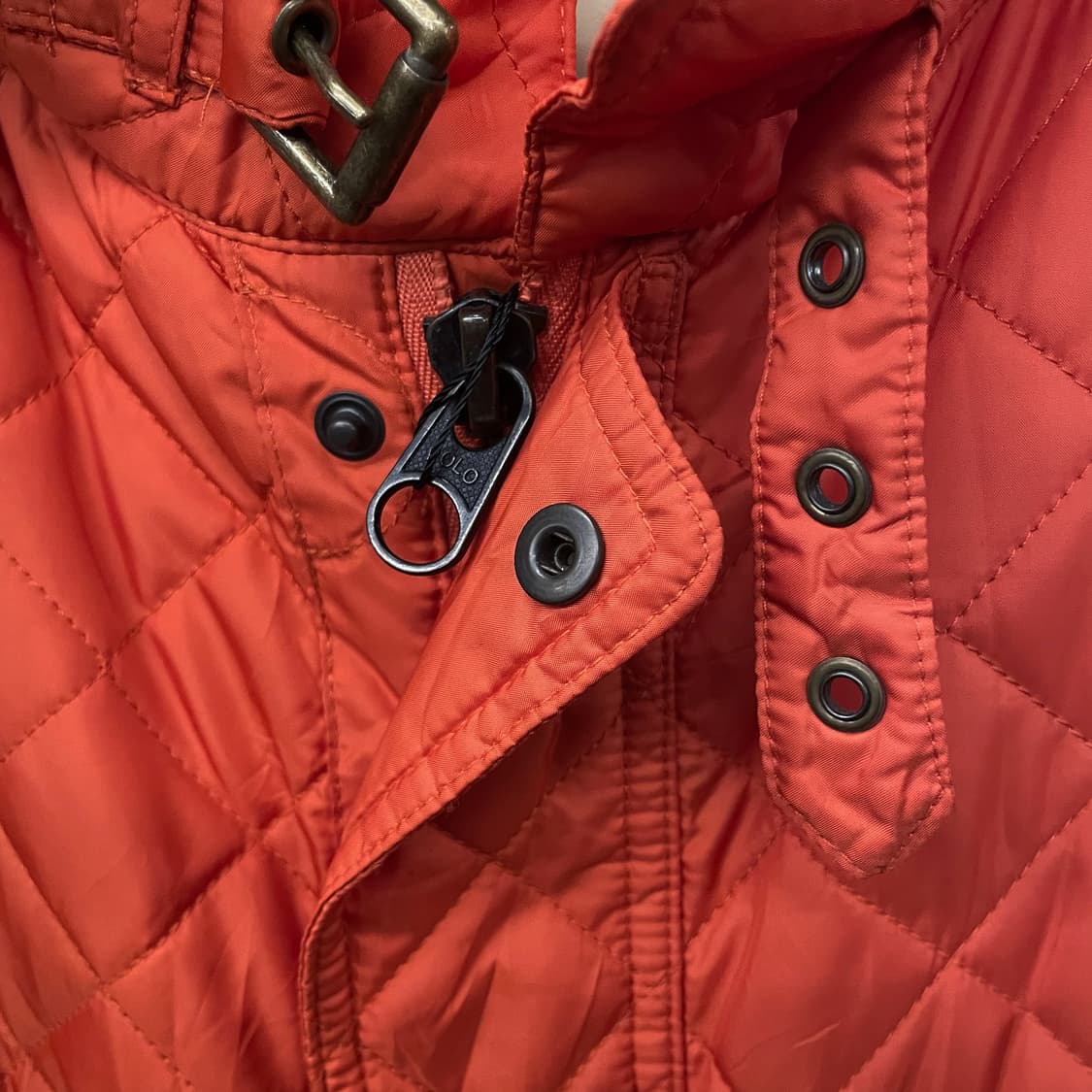 90s 폴로 랄프로렌 헌팅 버튼 집업 퀼팅 베스트 자켓 상품이미지5