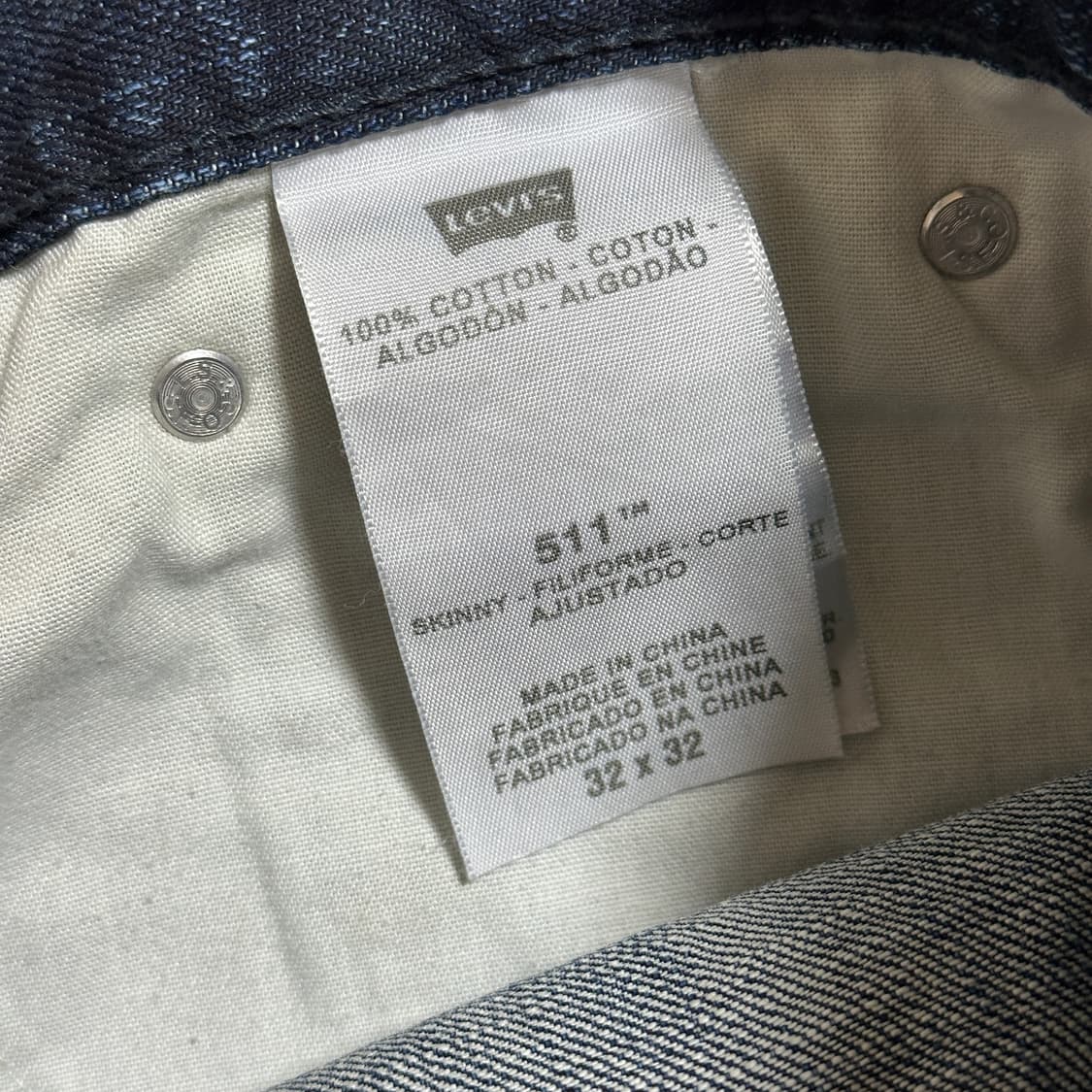 리바이스 511 스키니 진 상품이미지7