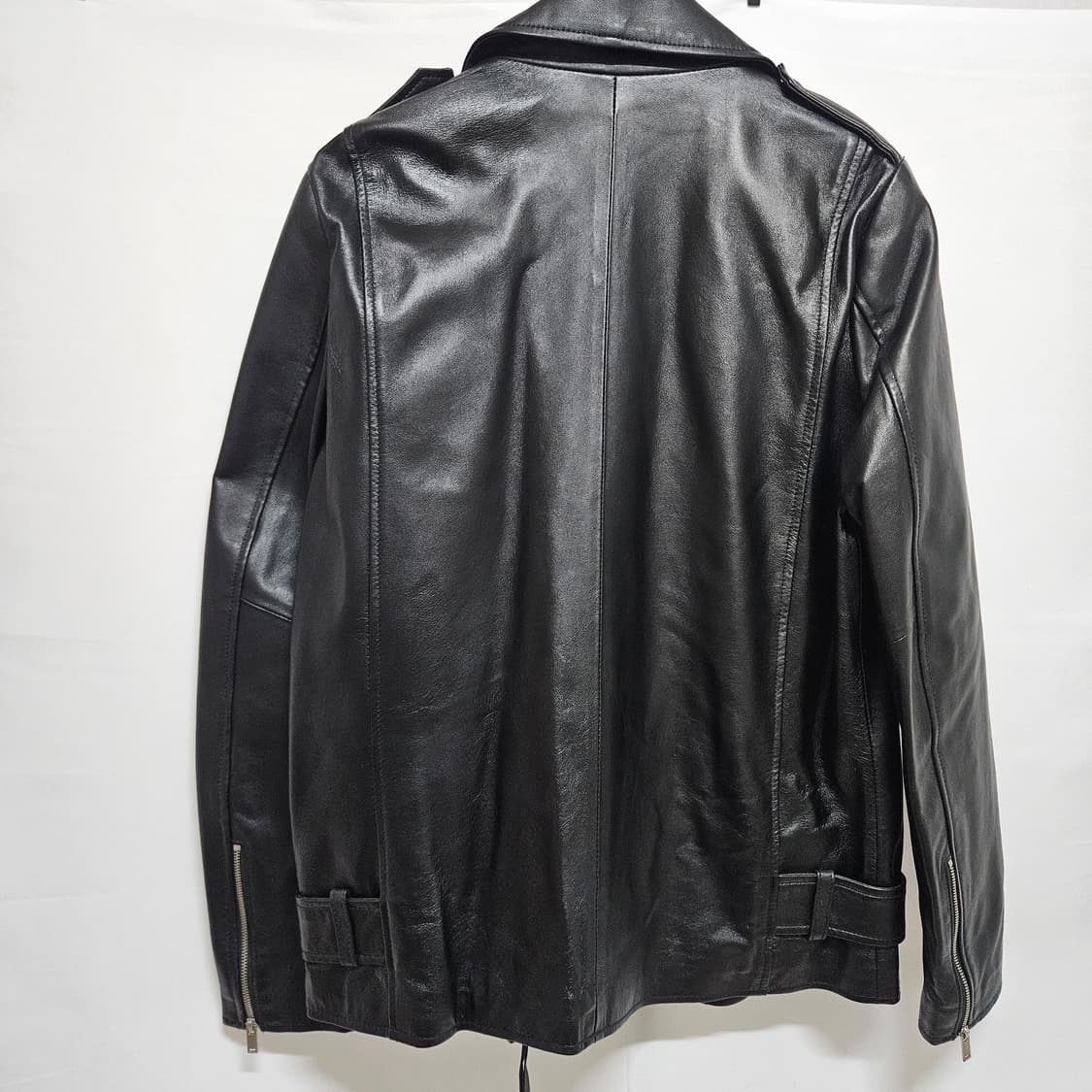 더아이잗콜렉션 램스킨 양가죽 레더자켓 44 상품이미지7