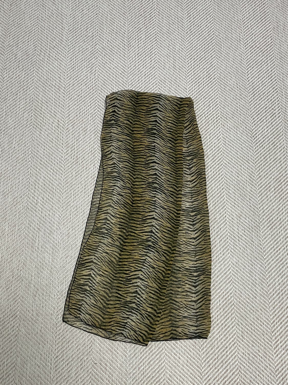 빈티지 레오파드 머플러 상품이미지3