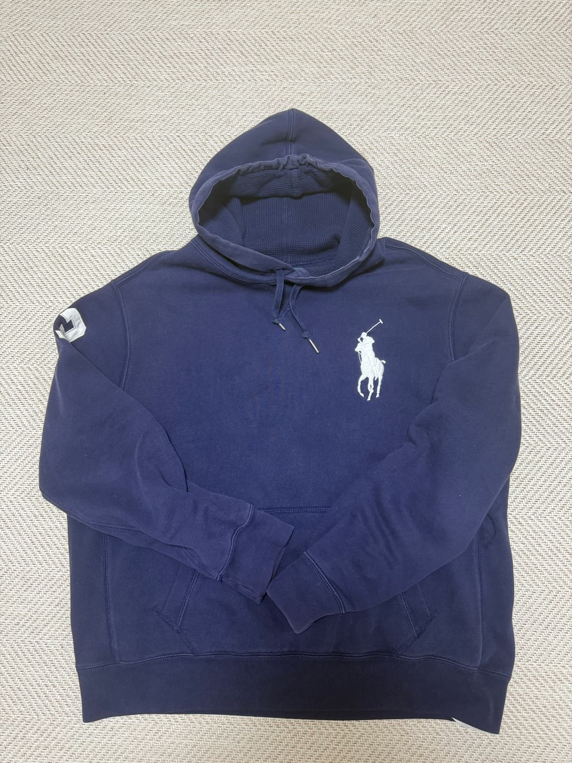 폴로 랄프로렌 네이비 빅포니 후드 상품이미지1