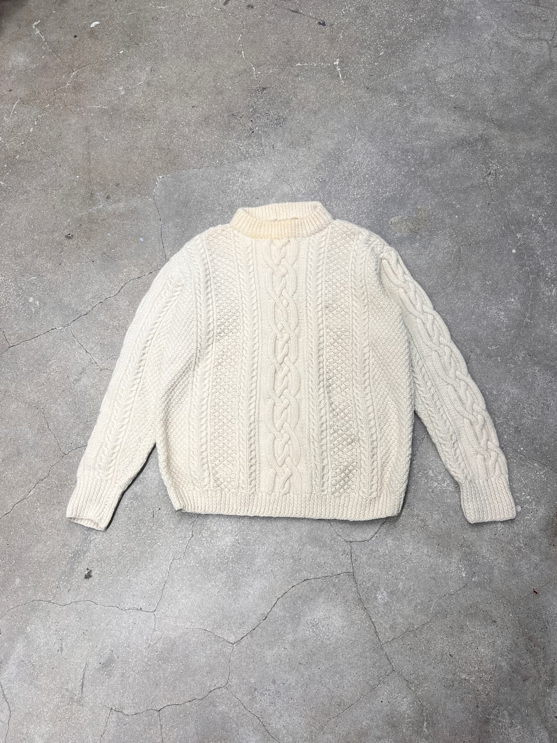 유럽 빈티지  피셔맨 니트 상품이미지1